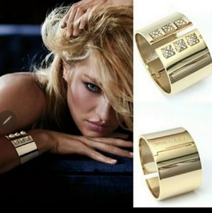 Victoria's Secret Limited Edition Gold Cuff Bracelet